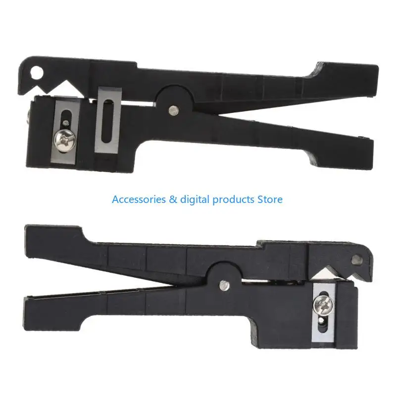 77JD Upgraded 45-165 Fiber Stripper Coxial Cable Slitter Easy Operation Tool