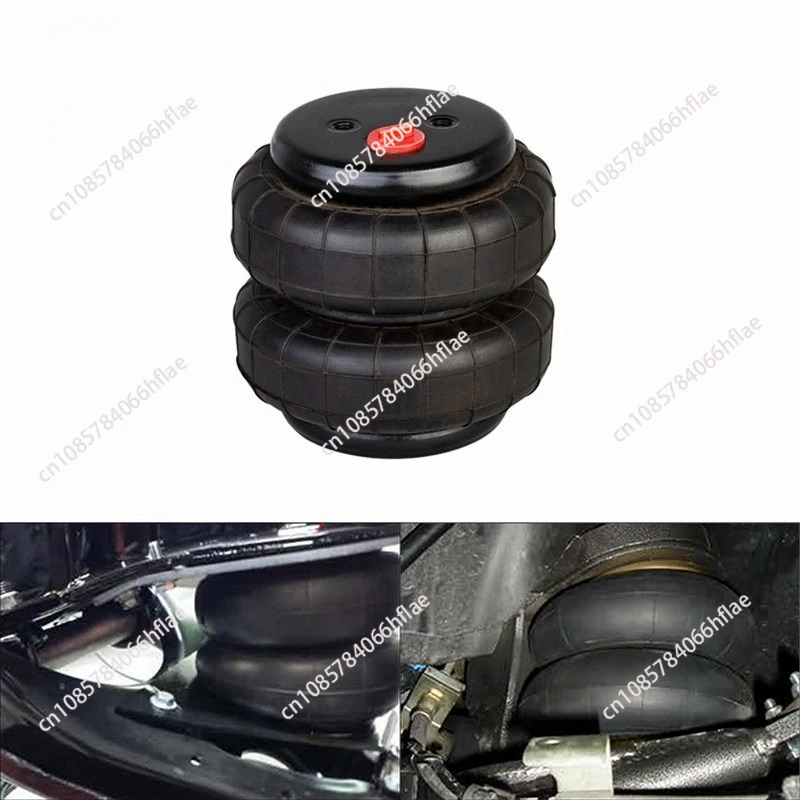 Modification Air Suspension 113mm Truck Shock Absorber Rubber Airbag Single Port 1/2
