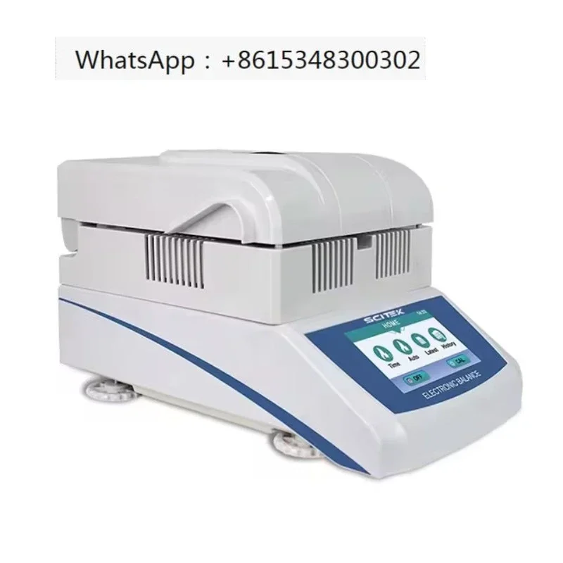 

SCITEK Halogen Moisture Analyzer Timer dry / Auto dry function laboratory Moisture Analyzer