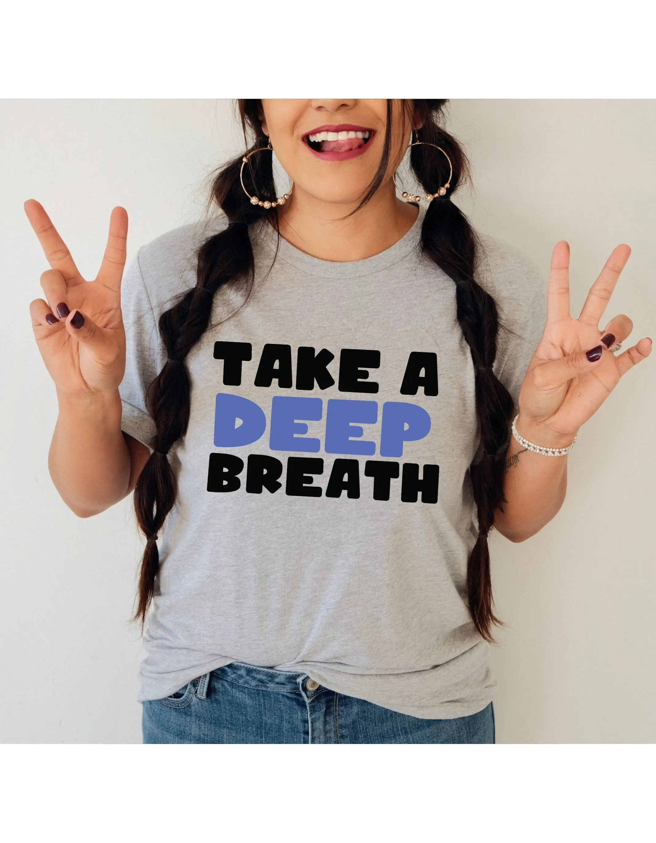 Take A Deep Breath T Shirt Women's