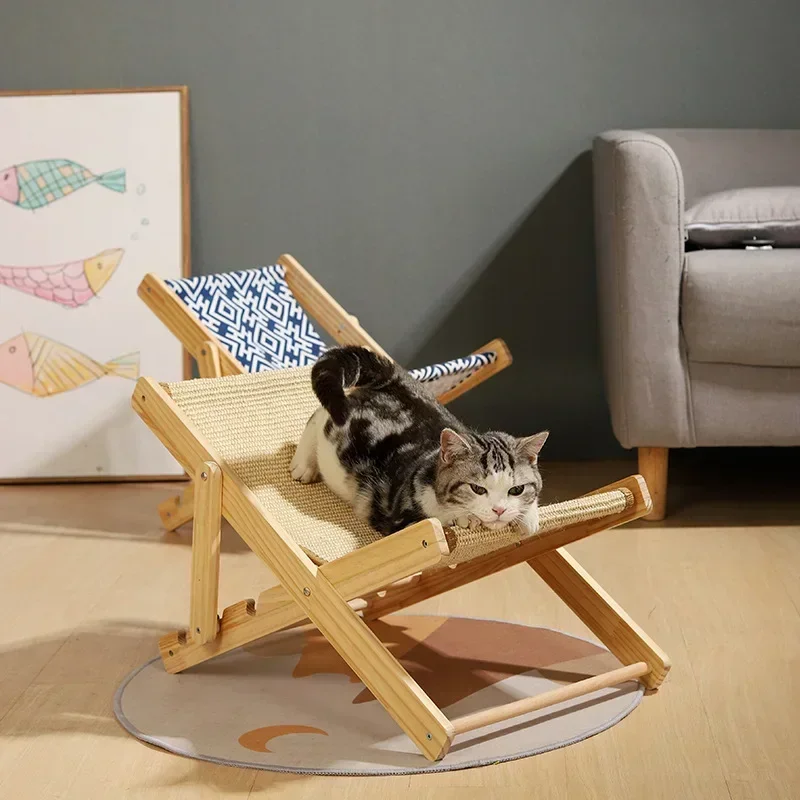 New Design Recliner Cat Climbing Frame Cat Tree Cardboard Cat Scratching Board To Meet Your Cat Scratching Emergency