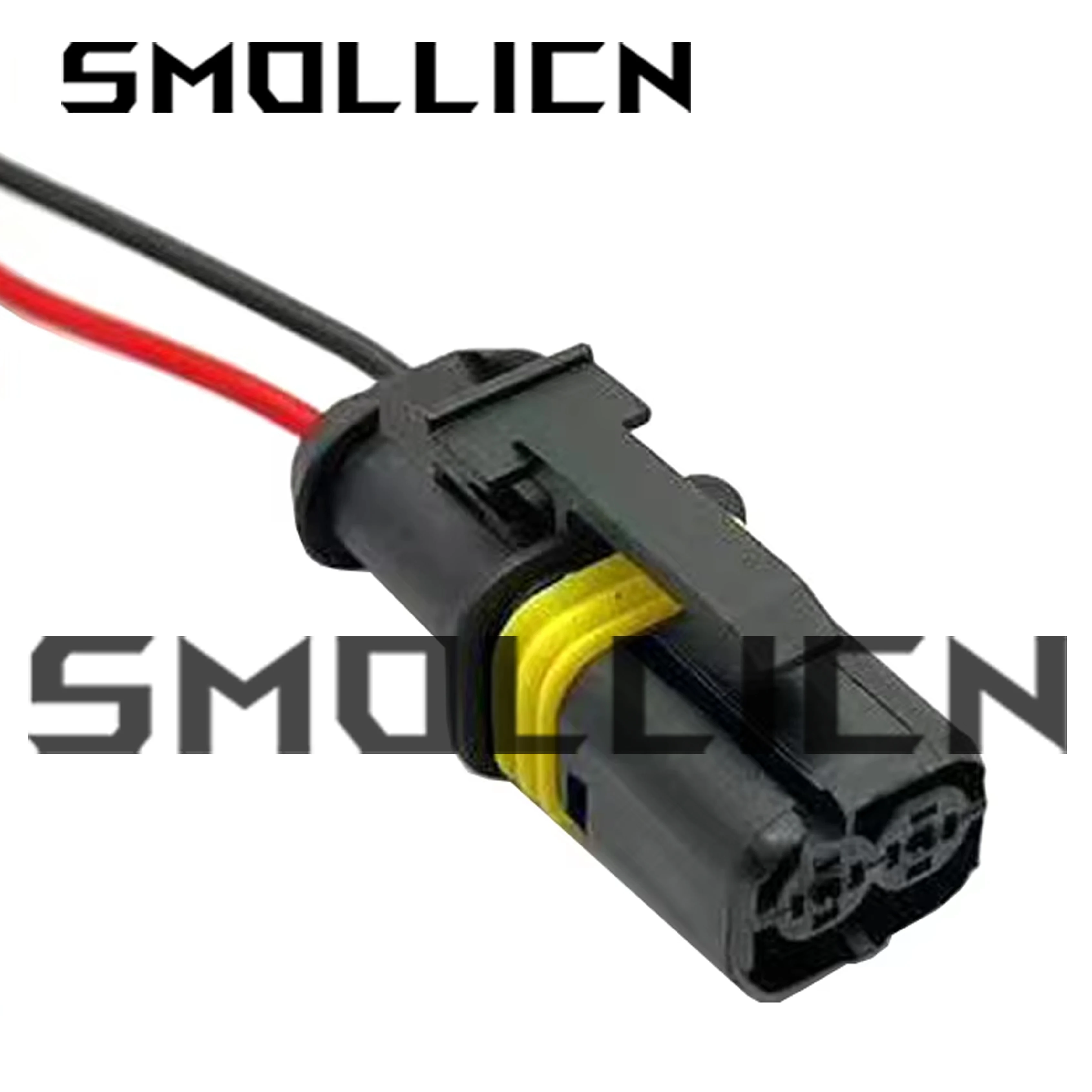 1 Set 2 Pin 182860000 Car Female Wire Harness Socket For Starting Relay Plug Of Electronic Injection Motor