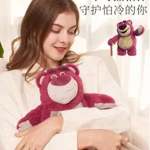 Disney-Stitch Angel Lotus Plüsch heiße Wasserflaschen, tragbare heiße Handtasche, Winterspielzeug, echtes Weihnachtsgeschenk 12 Hauptverkäufe Hot Toys Head - №8