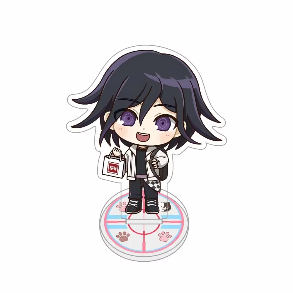 Danganronpa Makoto Kyoko Hajime Nagito Kokichi 10CM Acrylic Stand Keychain 2026 New Anime Stand Desktop Ornament Fans Gift