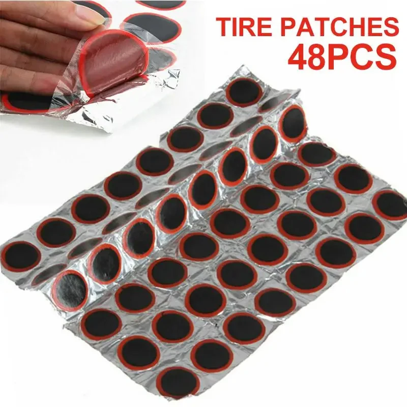 

1/3/5sheet DIY Tire Repair Tire Patch Rubber Bike Tyre Repair Pad Round Square Type Tire Inner Tube Pad Car Bicycle Repair Tools