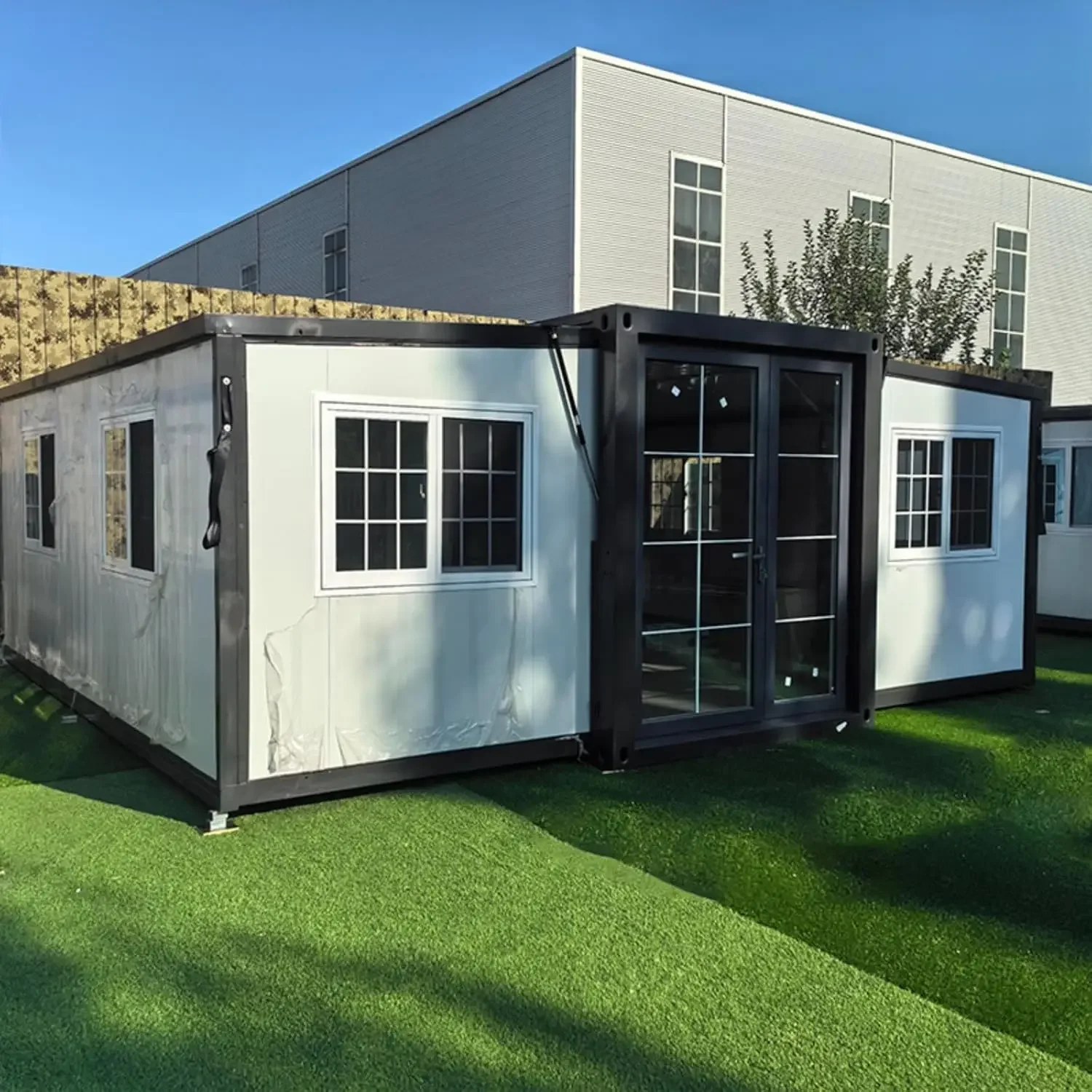 

Tiny House to Live in Portable Prefab House with 2 Bedroom1 Full Equiped Bathroom and Kitchen Prefabricated Container House