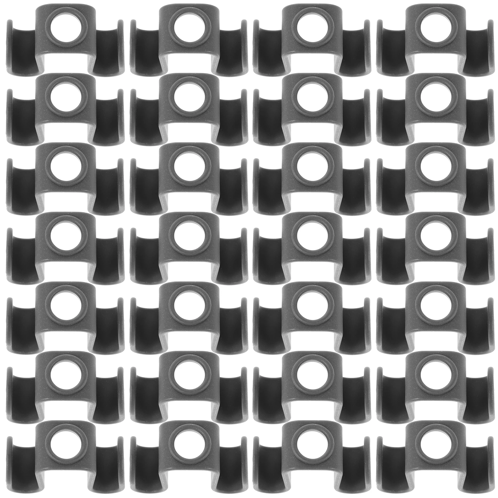 

30Pcs Hanger Hooks Closet Space Saver Connectors Stackable Organizer for Wardrobe Clothes Storage Plastic Metal Hangers