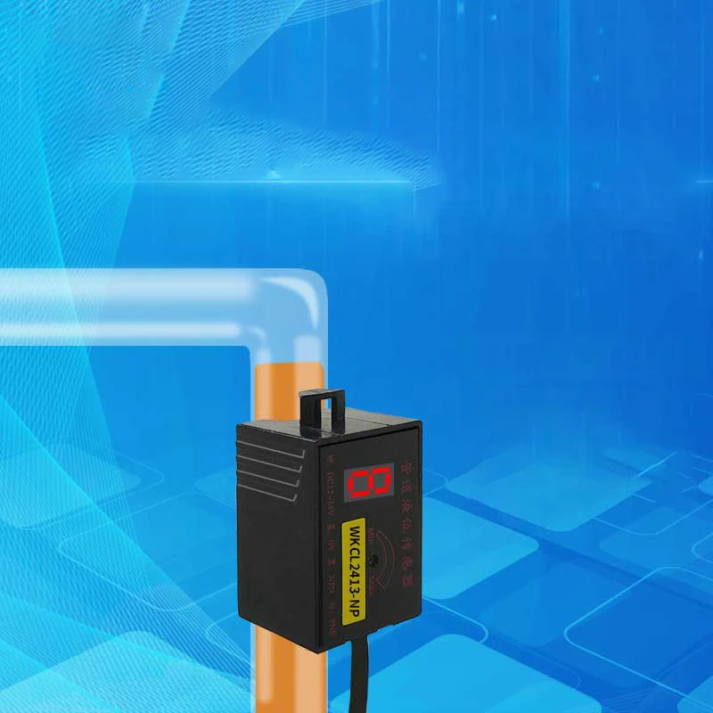 

Non-contact pipeline liquid level switch sensor with display detection sensing oil level glue level high and low capacitive type