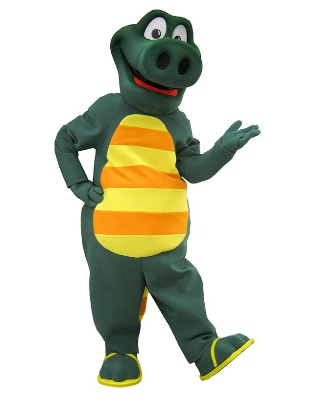 Aguamania Gator mascot costume aligator custom fancy costume anime cosplay kit mascotte theme fancy dress carnival costume 31342