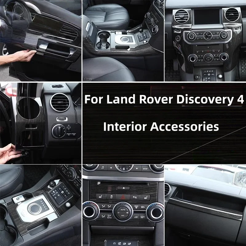 

For Land Rover Discovery 4 2010-2016 Car Modified Interior Patch Central Control Interior Decoration Cover Trim Car Accessories