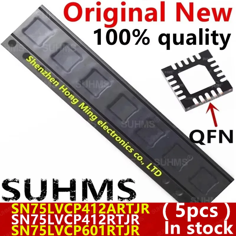 

(5 шт.) Новый SN75LVCP412RTJR SN75LVCP412 LVCP412 SN75LVCP412ARTJR SN75LVCP412A CP412A 412A SN75LVCP601RTJR SN75LVCP601 LVC601 QFN