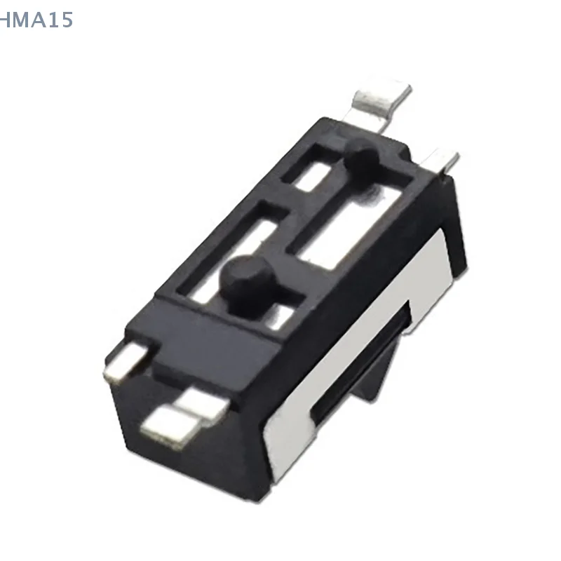 [EL]10Pcs KFC-W-03 Limit Camera Reset Micro Silent Switch 2Pin Black Inner Spring Detection Light Touch Key Type Travel Switch