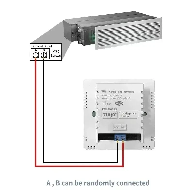 Industries Life  Thermostat Wifi Voice Control Compatible with Alexa for HVAC Systems