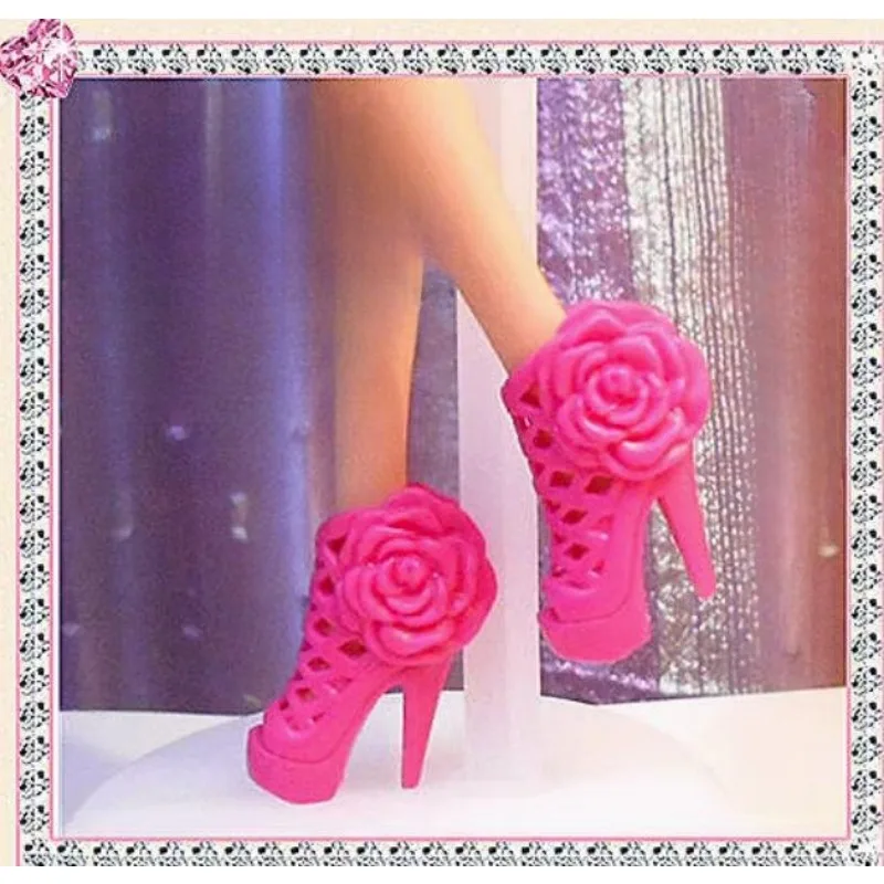 TA339 Doll shoes high heels flat feet shoes gifts accessories for your Bbie 1/6 scale dolls