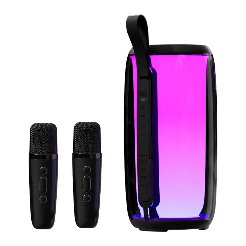 

M18 bluetooth speaker wireless k song audio microphone outdoor singing
