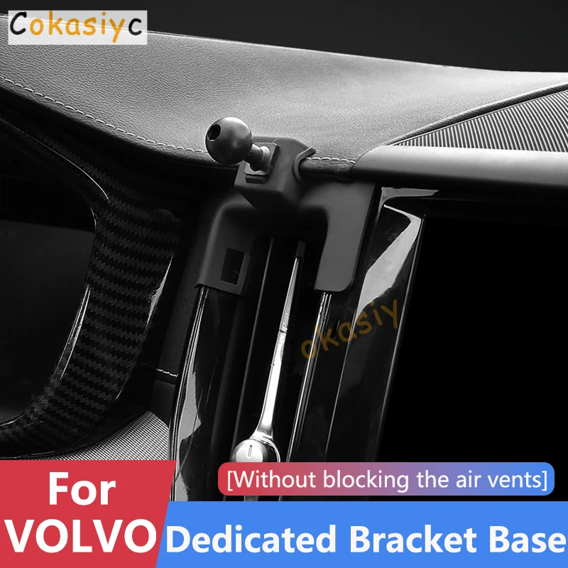 Dedicated Phone Holder for Car Telefonos Phone Stand Bracket Base Collocation For Volvo XC40 XC60 S90 V90 S60 V60 2009-2023