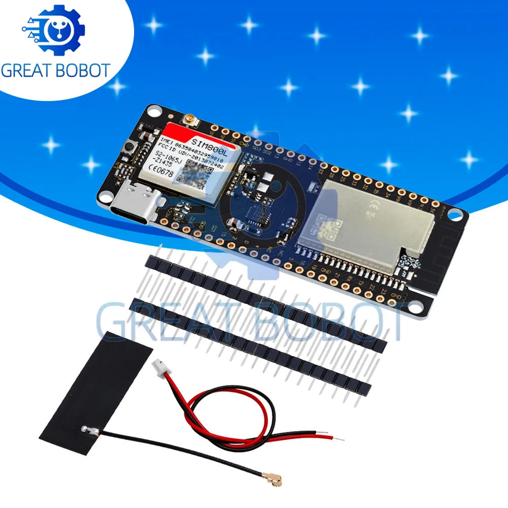 TTGO T-Call V1.3 ESP32 Wireless Module SIM Antenna SIM Card SIM800L Module And GSM/GPRS Antenna for arduino