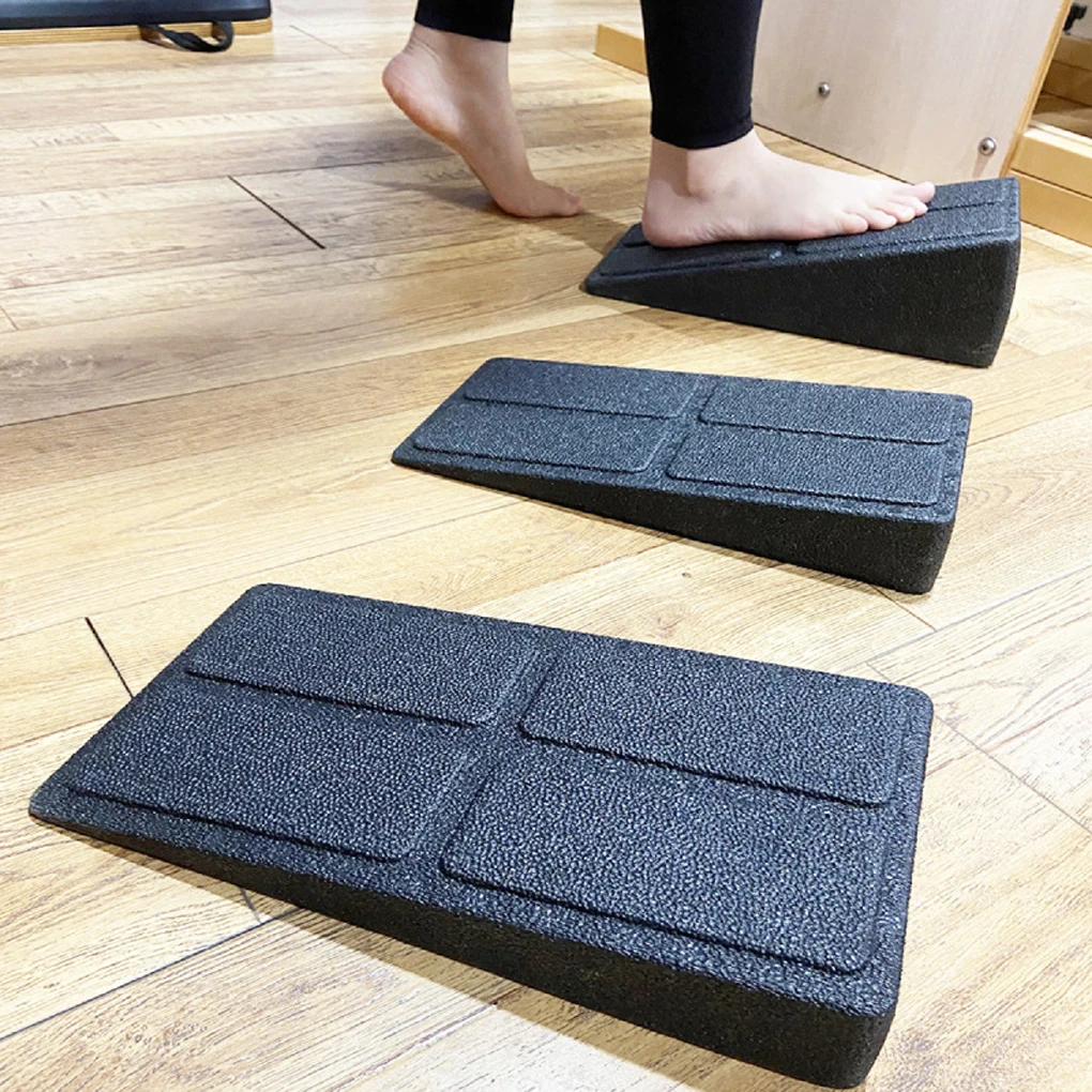 

3 Pieces Calf Stretching Tilt Plate Portable Replacement Reusable Nonslip Bodybuilding Foot Stretcher Accessories 320g