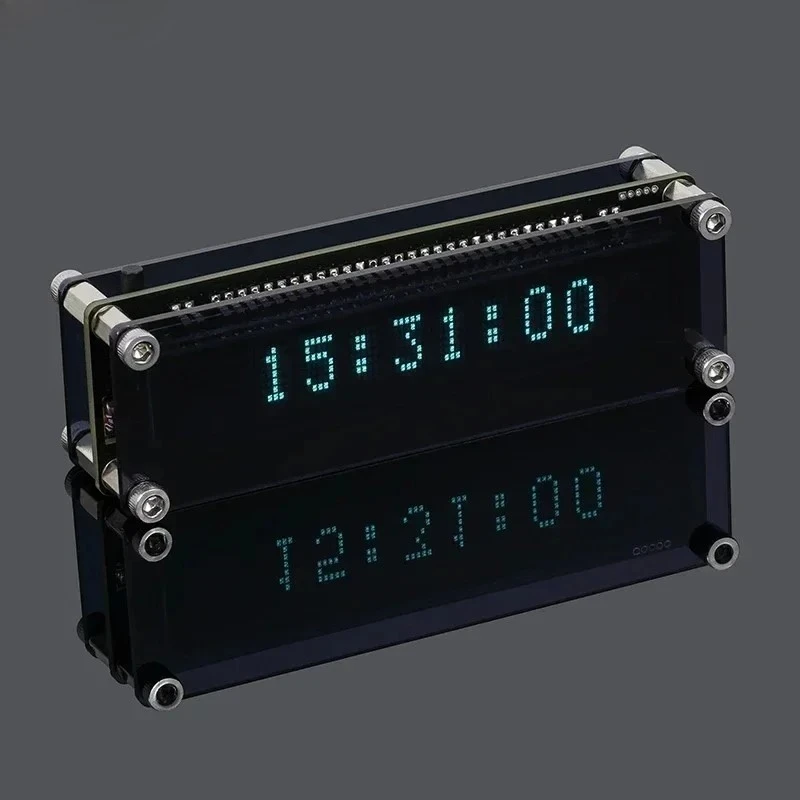 

VFD Clock Vacuum Fluorescent Display WIFI Timing Automatic Calibration