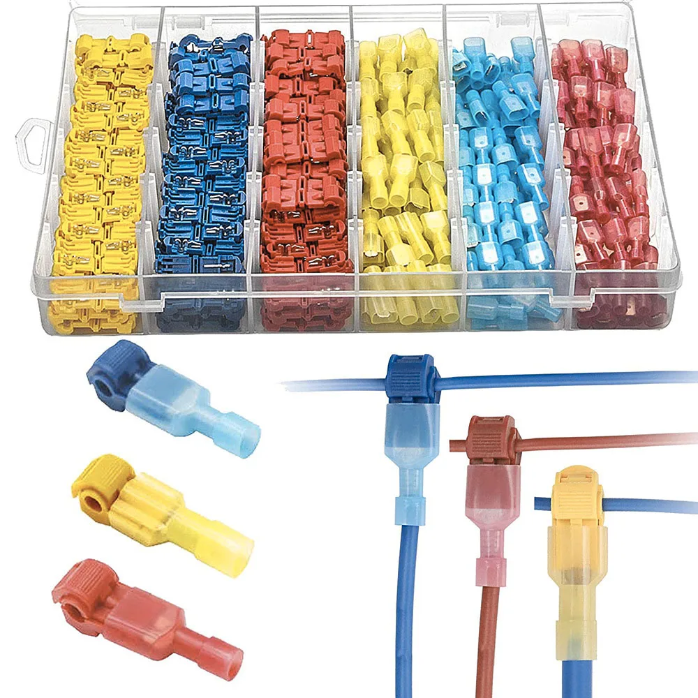 

360PCST type tap changer connector self stripping quick splicing terminal insulation quick disconnect shovel terminal