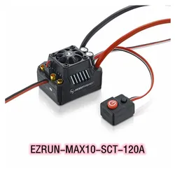 Originale Hobbywing EZRUN MAX10 SCT 120A ESC senza spazzole impermeabile con 6.0-7.4V BEC per motore serie 36 1/10 SCT Truck Monster