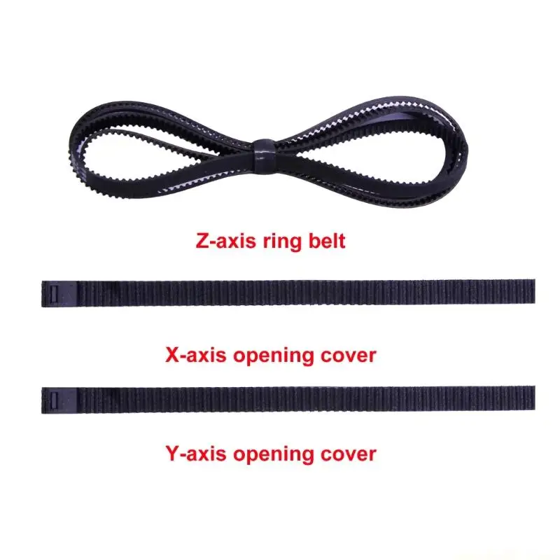 

Reliable Black Synchronous Belt for 3D Printers on P1 Series Extended Service Life X Y Z Belt Optional