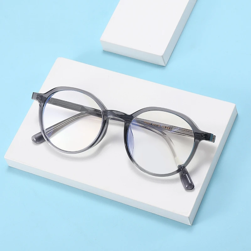 

Oval Small Frame Retro Female Male Plain Glasses Anti-blue Light Eyeglasses Eye Protection Ladies Optical Spectacle Eyeglass