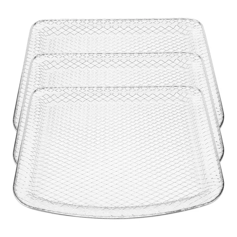 A44Z-Air Fryer Accessories,Air Flow Racks For 6QT Chefman, Aria And For Ultrean Air Fryer Oven,Dehydrator Racks, Fruits And Meat