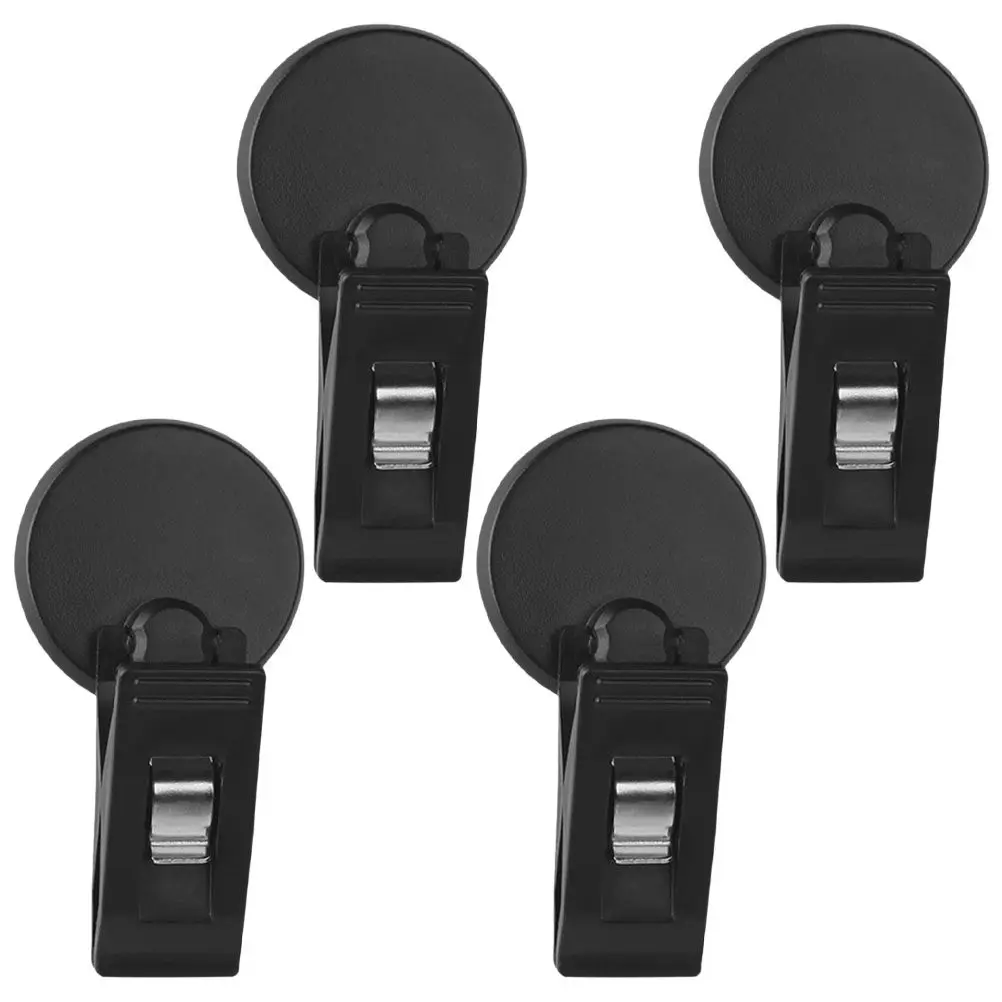 4Pcs Car Card Holder Clip Adhesive Windshield Dashboard Mount for Parking Permits Fuel Cards Tags Photo Id Badge