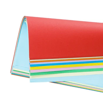 100 fogli/pacco fatti a mano fai da te carta colorata quadrata 10/15cm Origami per bambini materiale tagliato a carta giocattoli artigianali