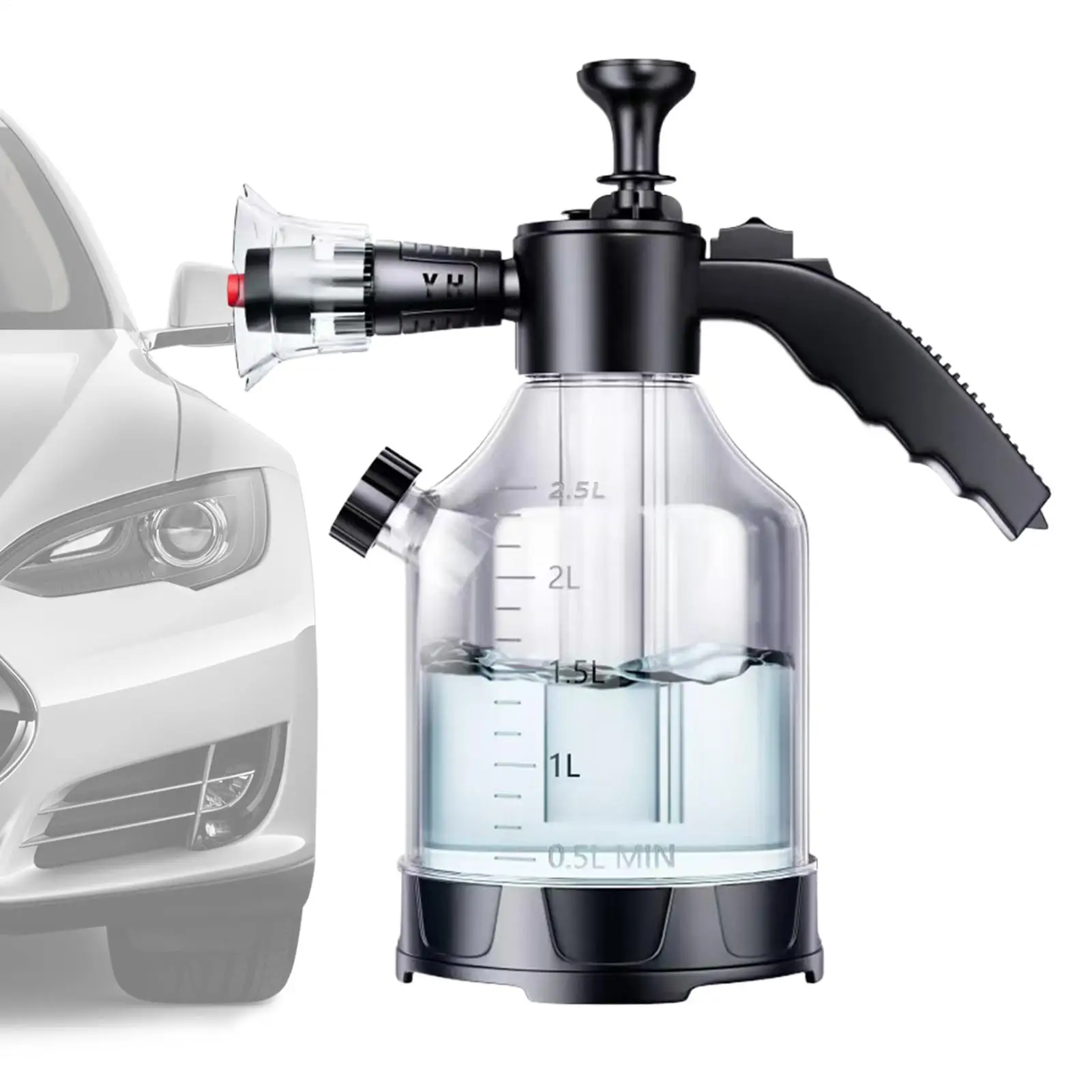 

Пенящийся распылитель для автомойки, ручной садовый насос, распылитель, насос для мойки автомобиля, распылитель для сада, полива цветов, инструмент для чистки домашних животных