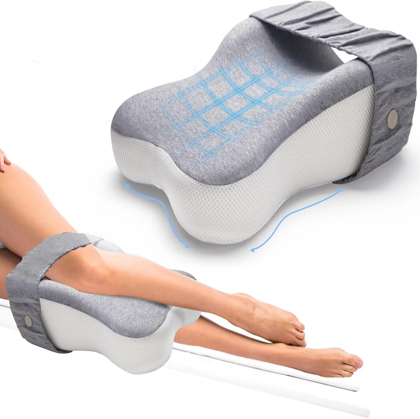 Orthopädische Langsam Rebound Memory foam Knie Bein Schwangere Frauen kissen Seite Schlafen Clip Bein Kissen Oberschenkel Bein Pad Unterstützung Kissen