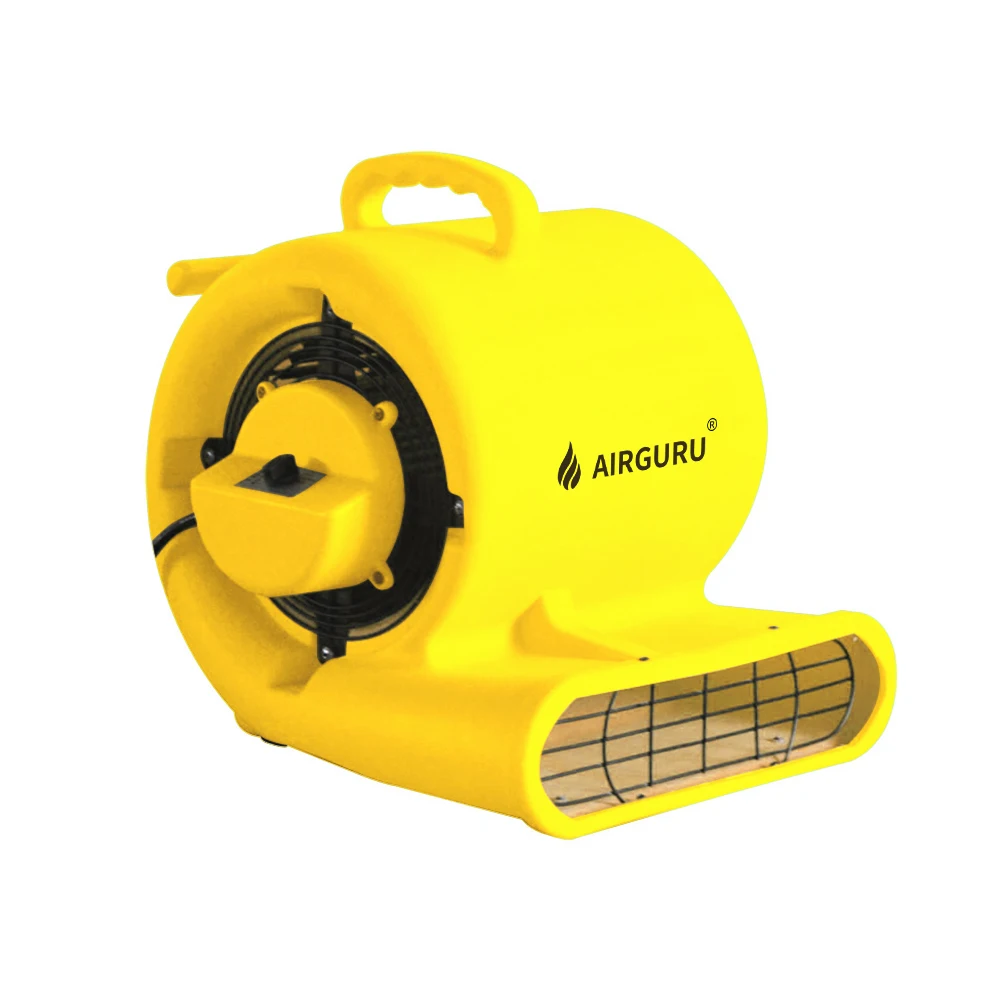 Secador de alfombras con motor de aire 20251/2HP, 110V, limpiador de alta presión, soplador de suelo de agua, ventilador de limpieza para uso doméstico Industrial