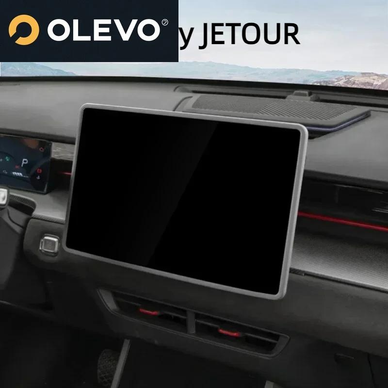 New For Chery JETOUR DASHING Central Control Navigation Screen Anti-bump Protective Case Border Silicone Case Interior Accessori