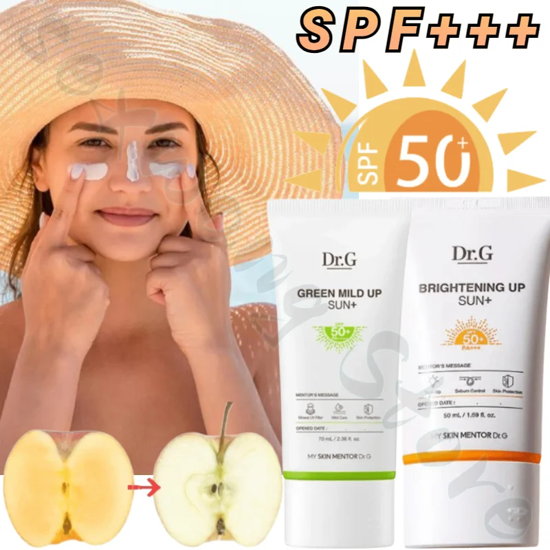 

Dr.G Sunscreen Cream for Oily Skin, Refreshing Anti-UV Isolation Lotion To Prevent Tanning and Freckles Sunscreen Face Cream