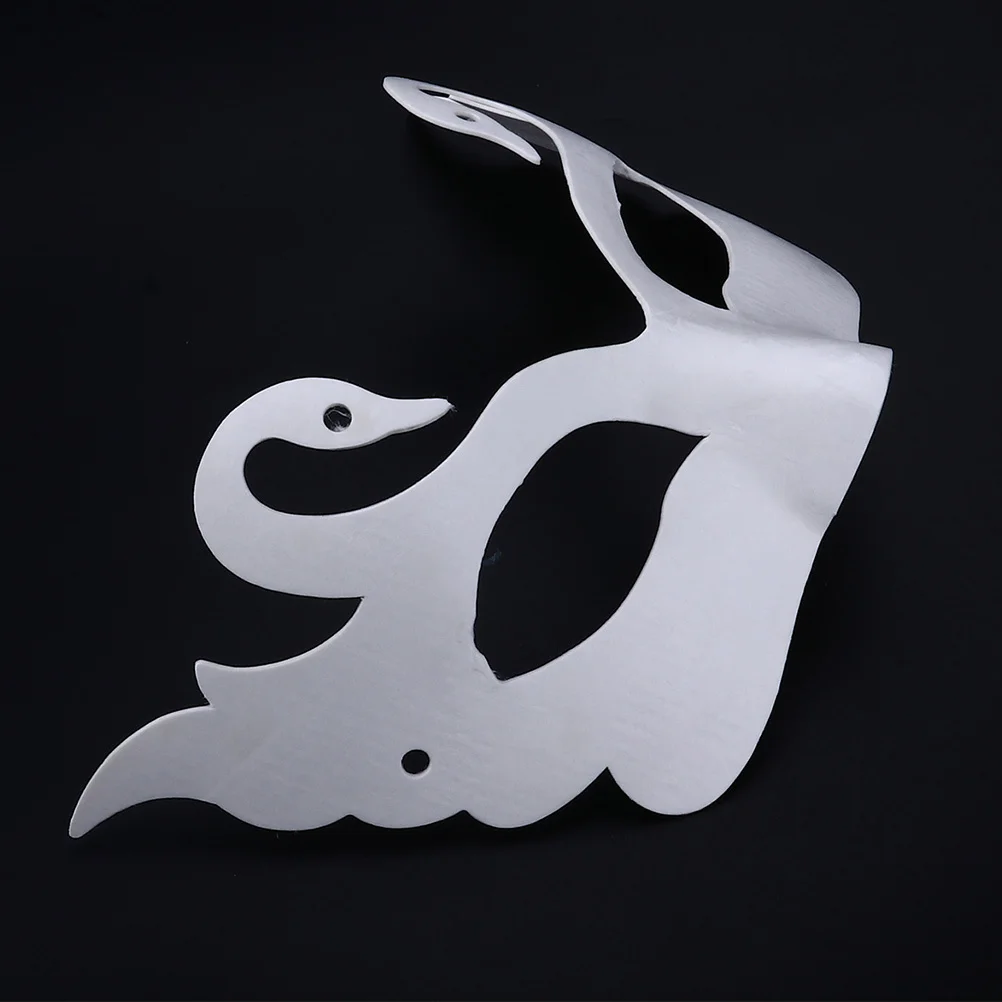 

10Pcs DIY White Paper Masks Blank Half Face Masks for Hand Painting Halloween Masquerade Cosplay Mardi Gras Craft Party Supplies