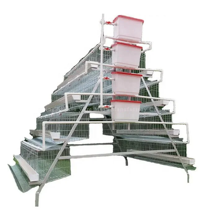 

Poultry Farm Equipment Hot Dipped Galvanized A-type 3 Layer Rearing Chicks Chicken Cage For Sale