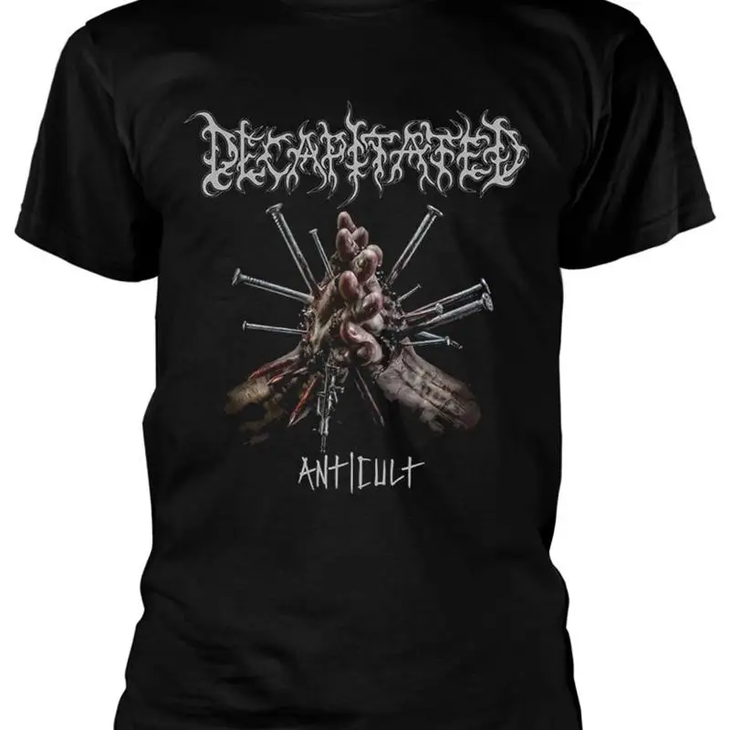 Decapitated Anticult Black T Shirt New