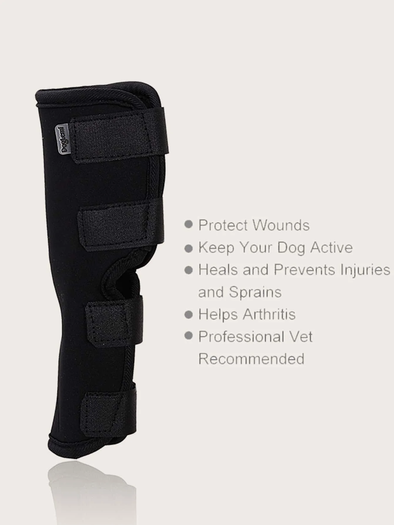 1pc-Pet knee pads, dog leg braces, wrist bone support for dogs with arthritis and injuries