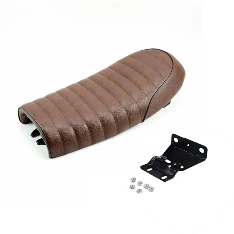 Motorcycle Cafe Flat for SEAT Vintage Comfortable  Cushion Replacement for CG125 MotorbikeHonda