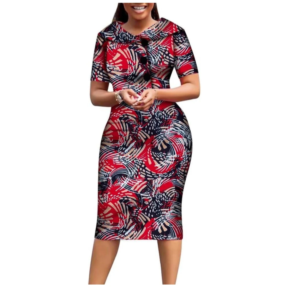Knee Length Traditional Dress: The Perfect Blend of Culture, Comfort, and  Confidence