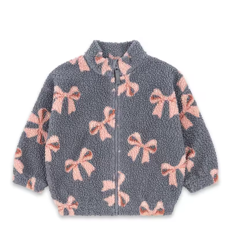 2026 KS Brand Winter Baby Girls Boys Lambswool Cherry Jackets Kids Clothes Boys Sequin Cartoon Outerwear Children's Coats 1-9Yrs - Image 14