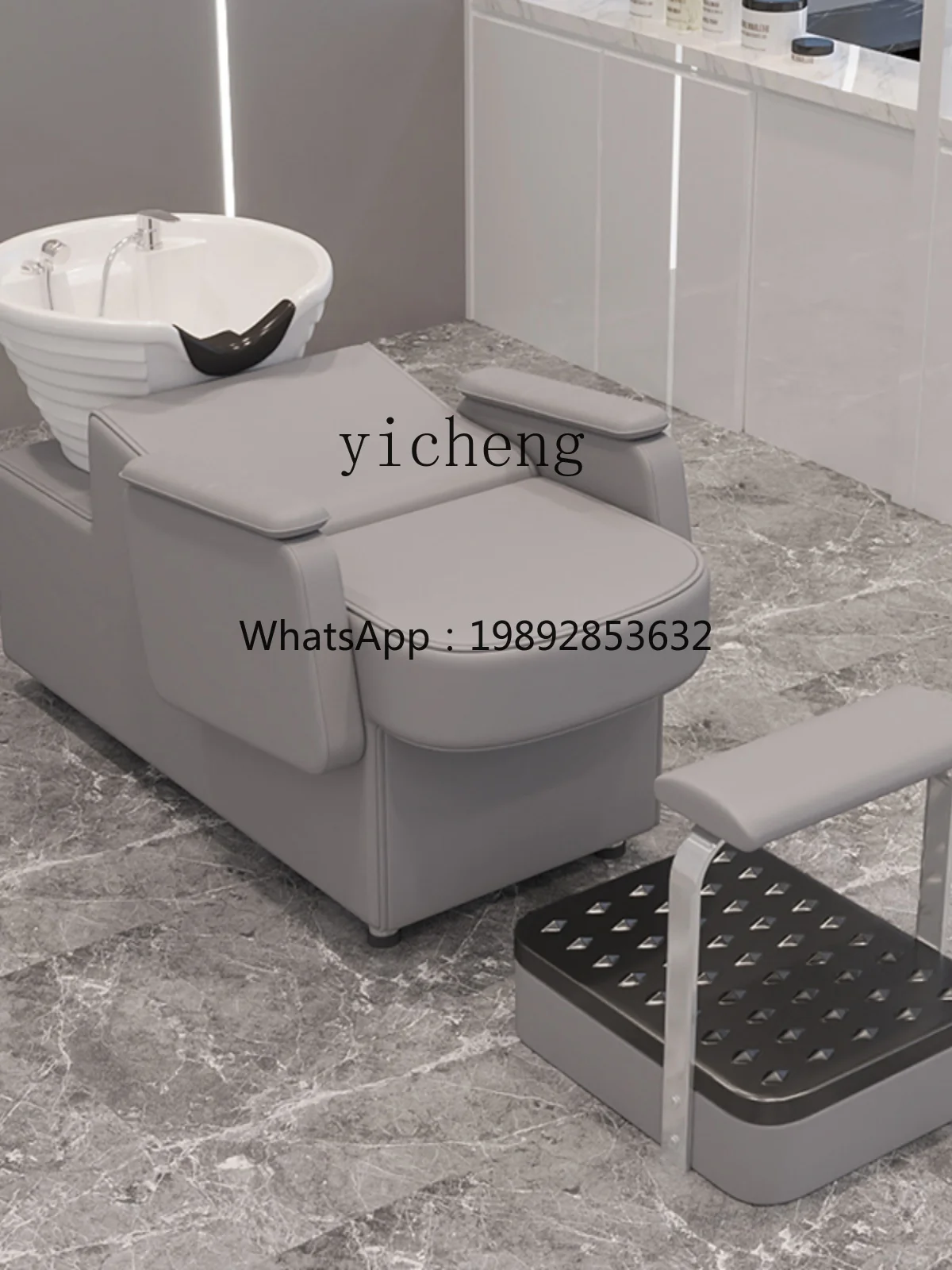 AB  Shampoo Chair Hair Saloon Dedicated Hair Salon Hair Punch Bed Ceramic Basin Flushing Bed