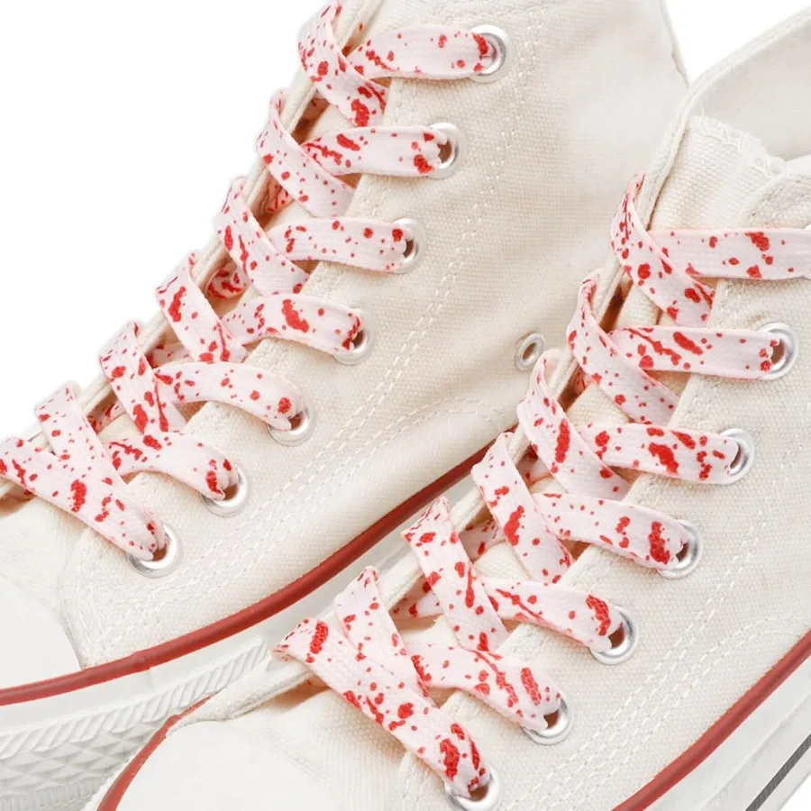 شقة ملونة للأحذية الرياضية الفن المطبوعة نمط سلسلة 2 P