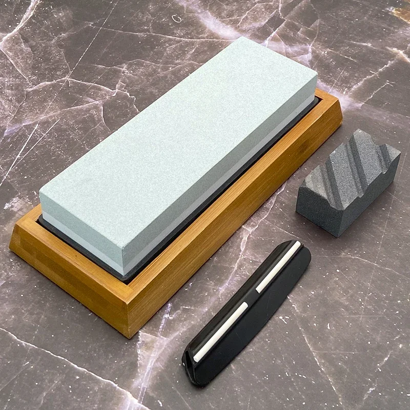 sharpening stone water Whetstone Accessories bamboo base Correction Stone Razor cowhide leather article polishing paste tools