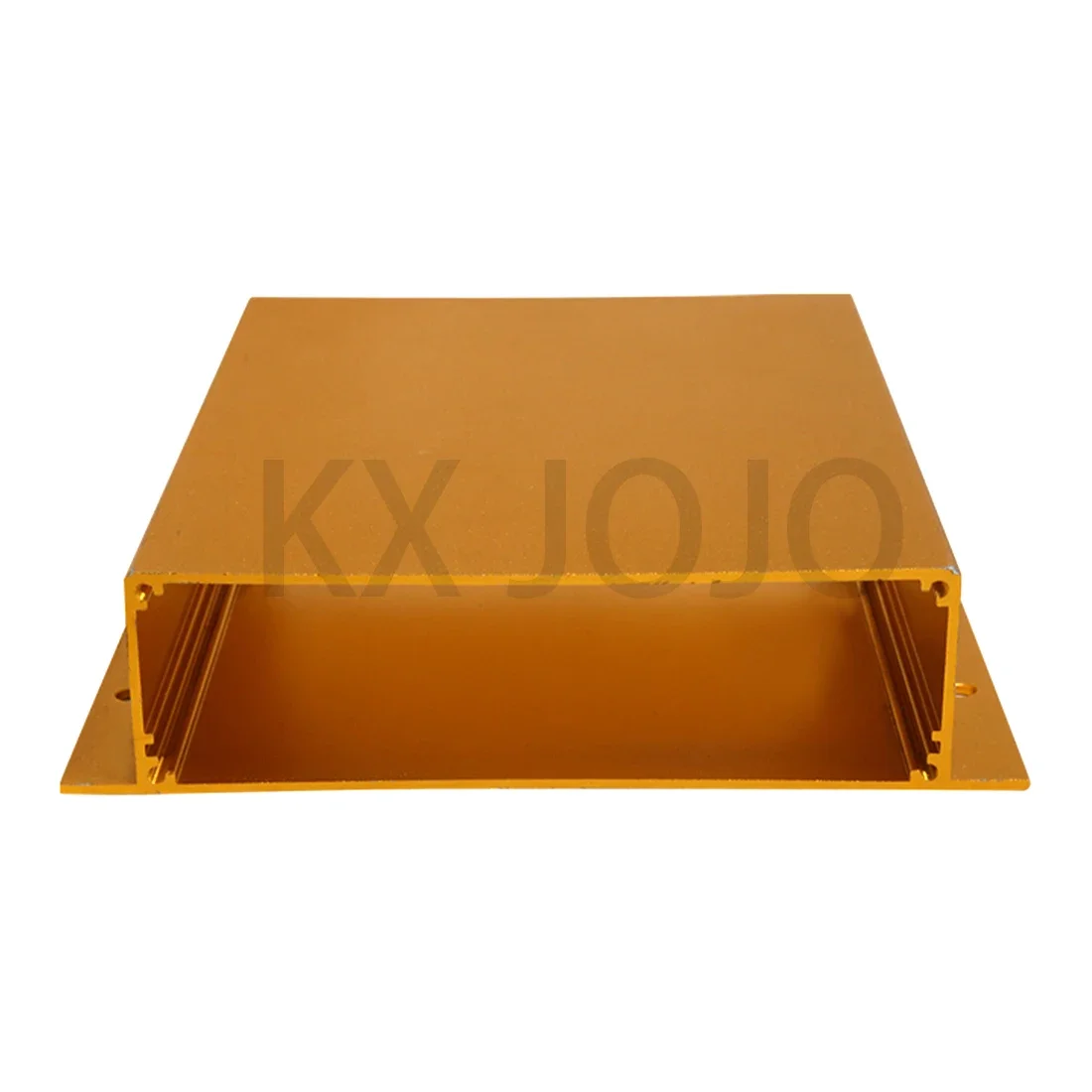 Aluminum Enclosure 158*39*150mm Black/Gold Waterproof Integrat Box Type Cooling Case Electronic Box DIY Power Housing Instrument