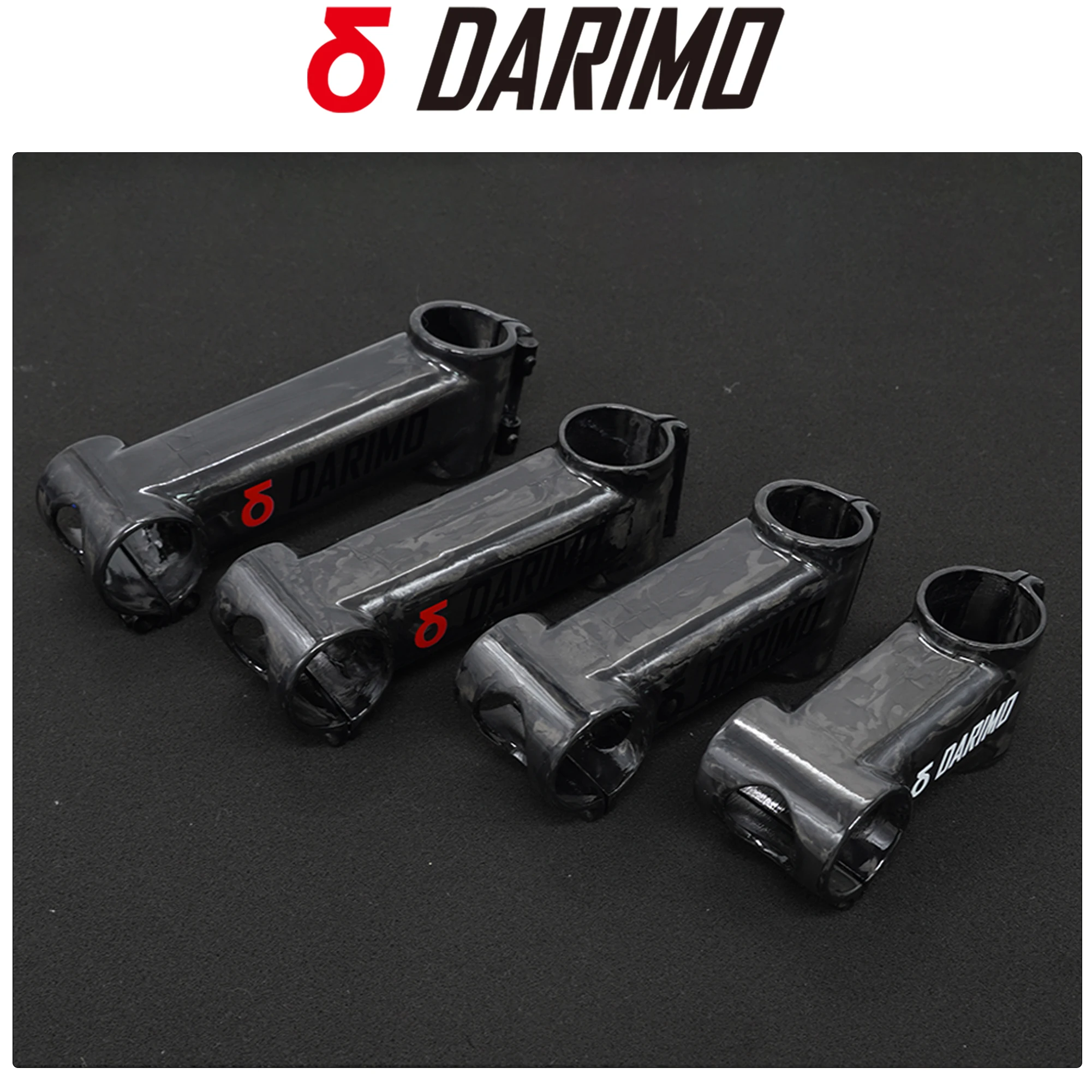 DARIMO IX2 Stem, Ultralight Carbon Road/MTB Stem, 1:1, UD, Matte