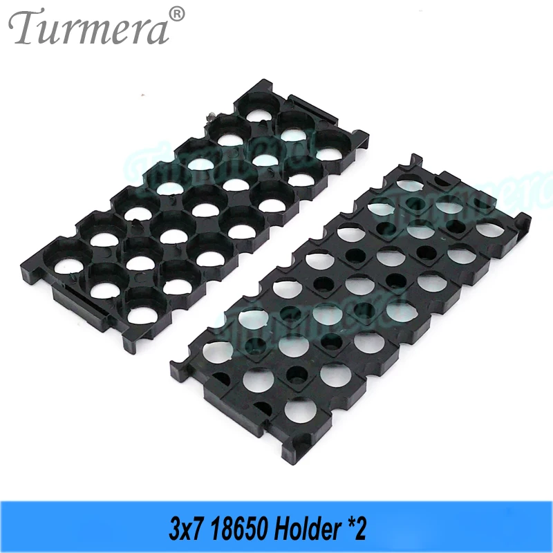 Turmera 12V opakowanie na baterie 3X7 18650 uchwyt z niklem spawalniczym zastosowanie w 3S 12.6V 7S 29.4V motocyklowe akumulatory litowo-jonowe wymień kwasowo-ołowiowy