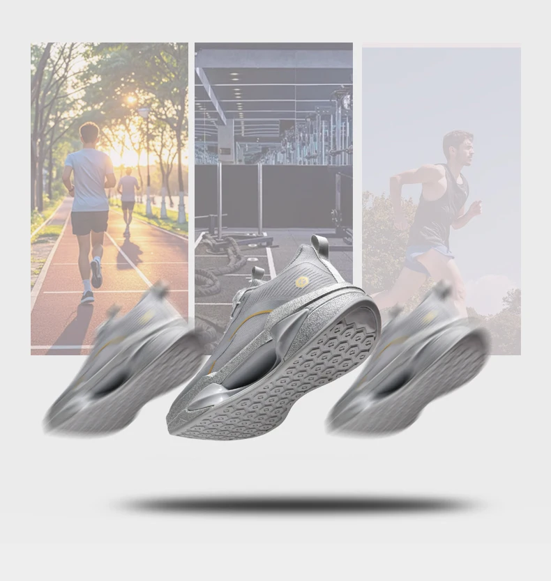  Modische Herren-Laufschuhe, leichte Damen-Sneaker mit drehbarer Schnalle und Dämpfung, rutschfeste Sportschuhe für Training, Joggen und andere Sportarten. – Detail 12