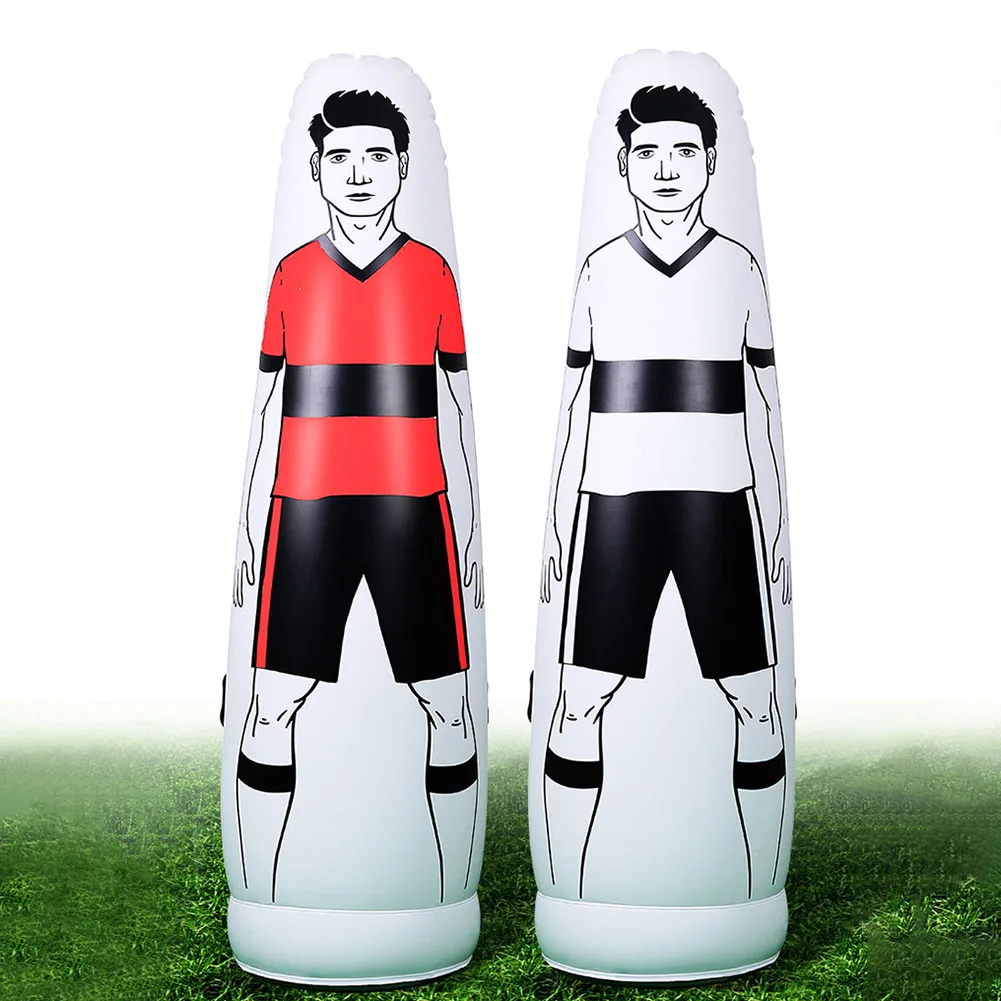 

160CM Inflatable Football Training Goal Keeper PVC Footabll Free Kick Training Barrier Dummy for Free Kicks Training